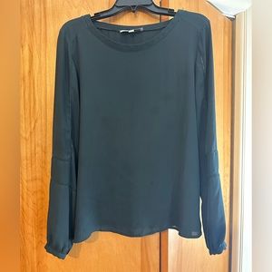 Dark Green LOFT Blouse